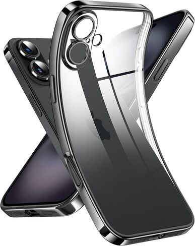 حافظة Supdeal Crystal Clear لهاتف iPhone 13 Mini، [غير صفراء] [حماية الكاميرا] [تم اختبار السقوط من الدرجة العسكرية] غطاء نحيف من السيليكون الناعم الواقي المقاوم للصدمات، 5.4 بوصة، شفاف in Kuwait