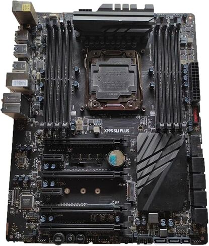 لوحة أم للكمبيوتر الشخصي تناسب اللوحة الرئيسية M-S-I X99 128GB M.2 PCI-E3.0 LGA 2011-3 DDR4 ATX X99S SLI Plus in Kuwait