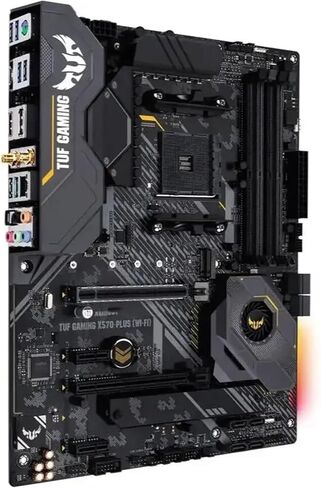 لوحة أم للكمبيوتر الشخصي مناسبة للوحة الأم ASUS X570 AM4 TUF Gaming X570-PLUS (WI-FI) تدعم Ryzen 5 5600G 5600/Ryzen 7 5700x3d 5800x3d 5700x/Ryzen 9 5950X in Kuwait