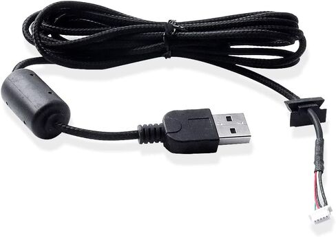 HUYUN New USB Mouse Cable Mice Line & feet Skates Teflon Replacement for Logit G9 G9X Mouse in Kuwait