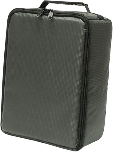 Camera Protective Bag Insert, Waterproof Shockproof DSLR SLR Carrying Case with Thicken Partition Padded Liner, Dark Gray in Kuwait