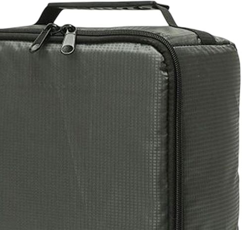 Camera Protective Bag Insert, Waterproof Shockproof DSLR SLR Carrying Case with Thicken Partition Padded Liner, Dark Gray in Kuwait