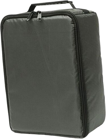 Camera Protective Bag Insert, Waterproof Shockproof DSLR SLR Carrying Case with Thicken Partition Padded Liner, Dark Gray in Kuwait