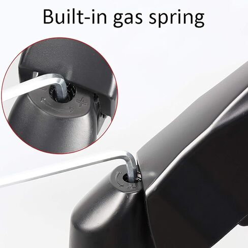 TV Stand, TV Wall Mounted Monitor Stand, Adjustable Throttle Spring Single Arm Stand, Suitable for 17 to 35 Inch Monitors in Kuwait