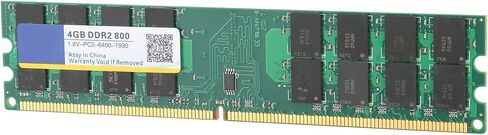 Dioche DDR2 8gb Optiplex DDR2 4GB 800Mhz PC2-6400 Memory Module for Desktop Computers - Durable, HighSpeed, Easy Installation in Saudi Arabia