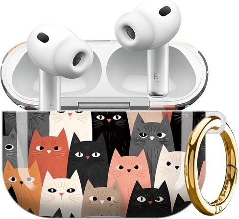 Compatible with Airpod Pro 3 Case–Secure Lock & Keychain,TPU Protection,Sleek Design,Full-Body Coverage for 3rd Gen Airpod Pro(Red Roses Black Background Floral) in Kuwait