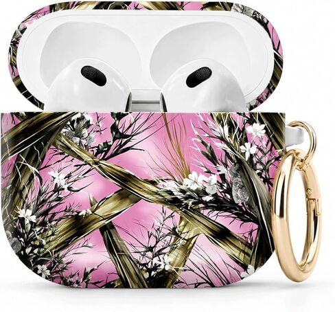 Compatible with Airpod 4 Case,TPU Cute Pattern Protective, Shockproof Anti Scratch Case with Keychain Ring, Supports Wireless Charging(Coffee Beans Latte Cup Leaves) in Kuwait