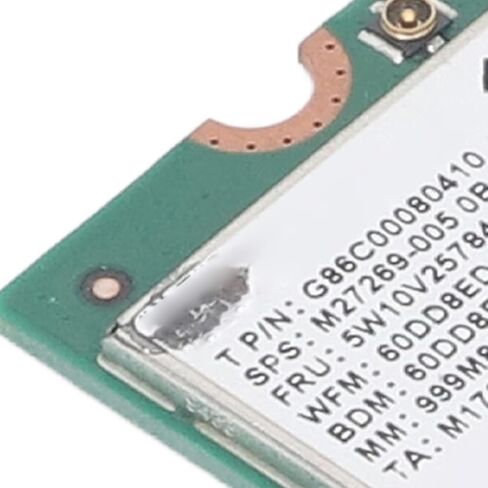بطاقة Yunseity WiFi 6E اللاسلكية، نطاق 5400 ميجا بت في الثانية M.2 2230 NGFF وحدة مع بلوتوث 5.3، أمان WPA3، MU MIMO، OFDMA لسطح المكتب 11 10 كمبيوتر محمول 64 بت in Kuwait