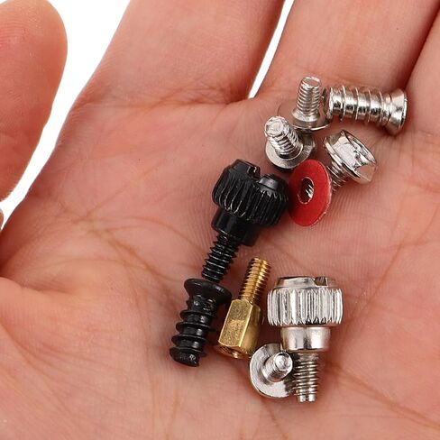 GALPADA 360pcs PC Case Screws and Motherboard Standoff Kit for Desktop Computer Building and Repair, Includes Fan Screws and Power Supply Mounting Hardware, Suitable for DIY PC Assembly in Kuwait