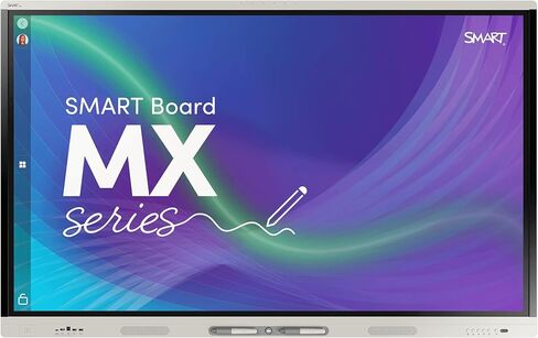 شاشة تفاعلية SMART Board MX086-V4 مزودة بتقنية IQ، وشاشة تعمل باللمس مقاس 86 بوصة للتعليم والأعمال in Kuwait