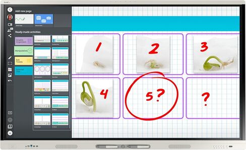 شاشة تفاعلية SMART Board MX086-V4 مزودة بتقنية IQ، وشاشة تعمل باللمس مقاس 86 بوصة للتعليم والأعمال in Kuwait