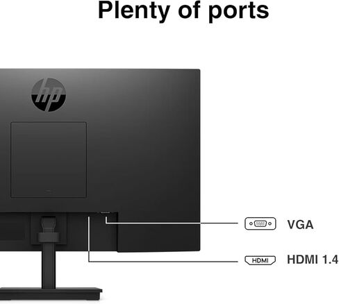 شاشة HP 24 بوصة Series 3 Pro 324pv FHD VA مع وقت استجابة 5 مللي ثانية، مضادة للتوهج، خالية من الوميض، حامل VESA (100x100 مم)، HDMI، VGA وDockztorm Hub، أسود (9U5C1AA#ABA) وذراع تثبيت فردي Ergoflexy in Kuwait