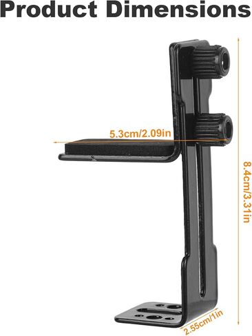 Graphics Card Bracket, Black Aluminum Alloy GPU Support Holder with Screws & Sponge Adjustable GPU Anti-Sag Stand Mount for PC Gaming Computer Setup in Kuwait