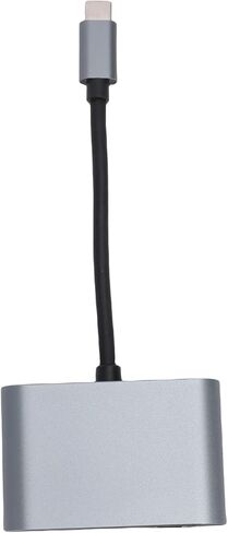 Cuifati Type C to RJ45 Ethernet Adapter, 2.5Gbps Gigabit Network Adapter with PD Fast Charging and Plug and Play, for Laptop 10 11 OS X in Kuwait