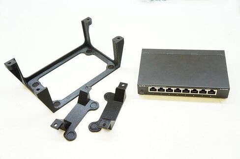 Double Wall Mount Dual for TP-Link TP-SG108 & TP-SG108E Network Switch TL-SG108S in Kuwait