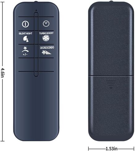 بديل جديد للتحكم عن بعد لمروحة روينتا توربو الصمت المتطرفة VU5670 سلسلة VU5670F2 VU5670F0 VU/VF567x in Kuwait