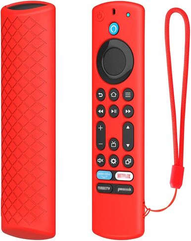 New Silicone Remote Case Compatible with TCL & Hisense PUW-2K19-YKF478 317366 | 50U6HF | 58U6HF | G0401-000212 | G0401-000279 Works for S350F and S450F Series TV's (Glow in Dark Blue) in Kuwait