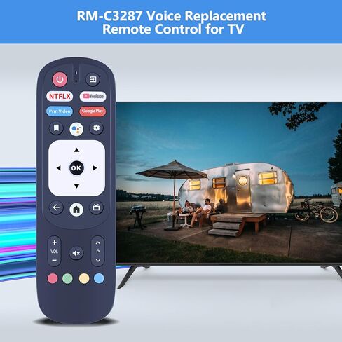 PZL جديد RM-C3287 صوت بديل للتحكم عن بعد لـ JVC TV RMC3287 65PFL5604/F7 65PFL5766/F7 50PFL5766 65PFL5704/F7 65PFL5504/F7 in Kuwait