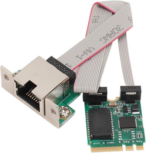 بطاقة الشبكة M.2 محول إيثرنت بسرعة 100 ميجا بت في الثانية بطاقة شبكة جيجابت بمنفذ RJ45 لمحطة عمل خادم سطح المكتب in Kuwait
