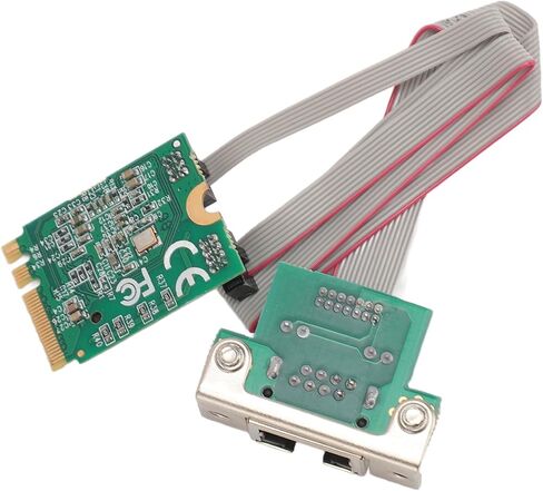 بطاقة الشبكة M.2 محول إيثرنت بسرعة 100 ميجا بت في الثانية بطاقة شبكة جيجابت بمنفذ RJ45 لمحطة عمل خادم سطح المكتب in Kuwait