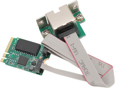 بطاقة الشبكة M.2 محول إيثرنت بسرعة 100 ميجا بت في الثانية بطاقة شبكة جيجابت بمنفذ RJ45 لمحطة عمل خادم سطح المكتب in Kuwait