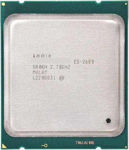 معالج E5 2680 E5-2680 2.7 جيجا هرتز 20 متر كاش 8 GT/S LGA 2011 CPU Cocok X79 Papan Utama in Kuwait
