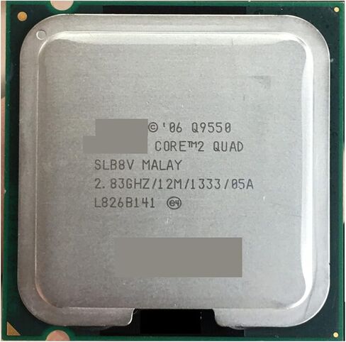 معالج Core2 رباعي Q9550 وحدة المعالجة المركزية 12 ميجا كاش، 2.83 جيجا هرتز LGA775 كمبيوتر مكتبي in Kuwait