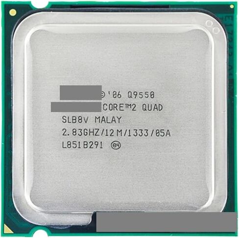 4 ج 2 مقبس Q9550 رباعي LGA 775 معالج وحدة المعالجة المركزية .8 جيجا هرتز/12 متر/1333 جيجا هرتز in Kuwait
