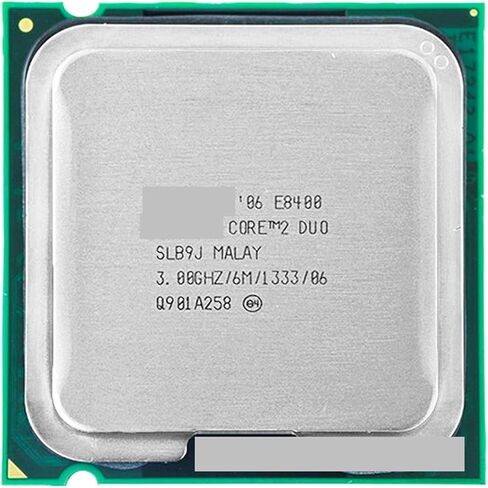 E8400 Socket LGA 775 Prosesor CPU c 2 Duo Dual Seperti E8500 E8600 (3.0 GHz/6 M/1333 GHz) in Kuwait