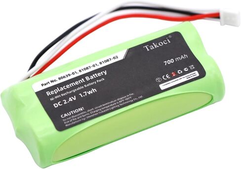 Replacement Battery Compatible with Plantronics CT14,fits Part No 80639-01, 81087-01, 81087-02, 2.4V 700mAh in Kuwait