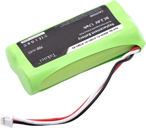Replacement Battery Compatible with Plantronics CT14,fits Part No 80639-01, 81087-01, 81087-02, 2.4V 700mAh in Kuwait