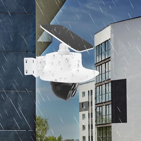 حامل زاوية وغطاء مطر متوافق مع Eufy Security Solocam S340، دعامة حائط بزاوية واسعة 270 درجة، غطاء مطر مقاوم للطقس ومضاد للوهج، ملحقات كاميرا أمان خارجية in Kuwait