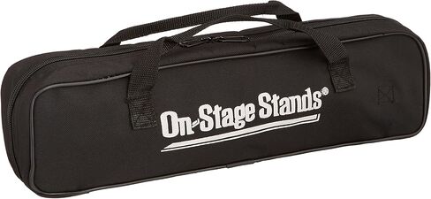 On-Stage DSB6500 Two-Pocket Drum Stick Bag, Black in Saudi Arabia