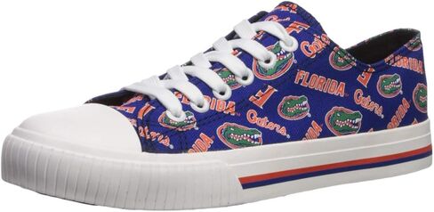 FOCO Penn State Nittany Lions NCAA Womens Low Top Repeat Print Canvas Shoes - 8 in Kuwait