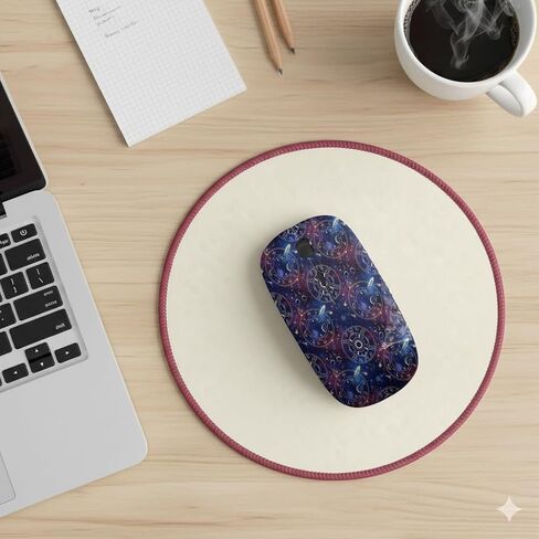 نمط سديم البروج السماوية الكوكبية، ماوس USB لاسلكي ضوئي، فأرة كمبيوتر محمول نحيفة ومريحة للأطفال in Kuwait