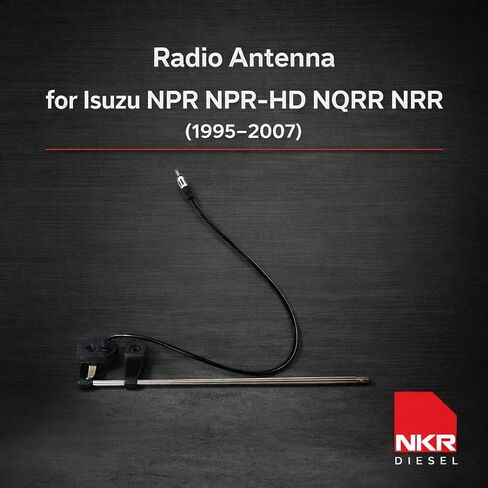 Radio Antenna | Exterior Vehicle Antenna | for Isuzu NPR, NPR-HD, NQR, NRR | 1995–2007 in Kuwait