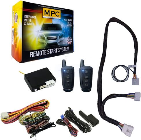 مشغل عن بعد MPC متوافق مع 2006-2010 تويوتا ياريس |غاز| |نقطة-مفتاح| ملحق T-Harness - (2) أجهزة تحكم عن بعد ذات نطاق ممتد بزر واحد - يصل إلى 1500 قدم - تم تحميل البرامج الثابتة مسبقًا in Kuwait