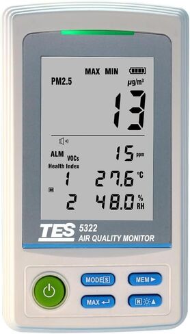 TES 5322A PM2.5 Air Quality Monitor (VOCs-Volatile organic compounds) in Kuwait