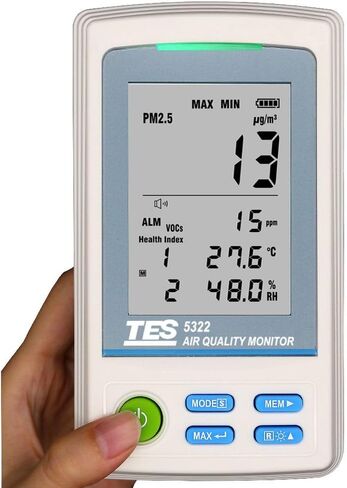 TES 5322A PM2.5 Air Quality Monitor (VOCs-Volatile organic compounds) in Kuwait