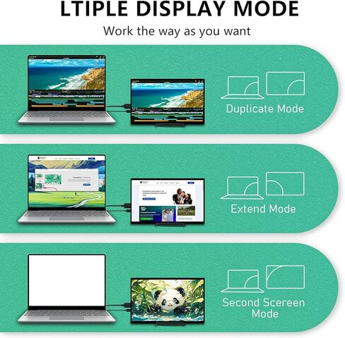 شاشة HAMTYSAN Raspberry Pi مقاس 10.1 بوصة HDMI شاشة 1024x600 IPS LCD 16:9 شاشة كمبيوتر محمول خارجية لـ Raspberry Pi 5/4/3 Win 11/10/8/7، لا تعمل باللمس، سائق مجاني in Kuwait