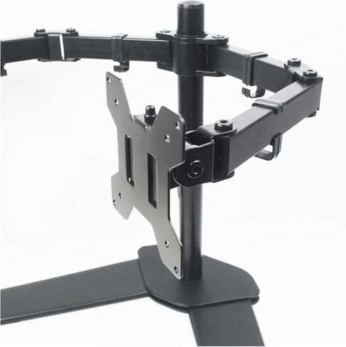 Screen Stand, Desktop Stand Full Motion 360 Degree Dual Monitor Holder 10"-27" LCD Led Monitor Mount Arm Loading 9.9Kgs Each Head in Kuwait