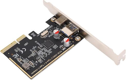 بطاقة توسيع PCIe إلى USB 3.0 مع نقل بيانات عالي السرعة بسرعة 10 جيجابت في الثانية، ومنافذ A وC مزدوجة لسطح المكتب، ودعم التوصيل والتشغيل متعدد أنظمة التشغيل in Kuwait