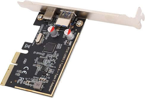 بطاقة توسيع PCIe إلى USB 3.0 مع نقل بيانات عالي السرعة بسرعة 10 جيجابت في الثانية، ومنافذ A وC مزدوجة لسطح المكتب، ودعم التوصيل والتشغيل متعدد أنظمة التشغيل in Kuwait