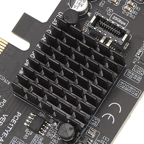 Zerodis ASMedia ASM3242 PCIe to USB 3.2 Gen 2 Card Computer Accessories Parts High Speed Type C Expansion for 10 11 and OS X Laptops ASMedia ASM3242 PCIe to USB 3. Gen Card in Kuwait