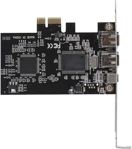 بطاقة Semme PCIE إلى 3 منافذ 1394A Firewire Riser مع محول توسيع 800 ميجابت في الثانية بتصميم شريحة مزدوجة لتوصيل الأجهزة متعدد الاستخدامات in Kuwait