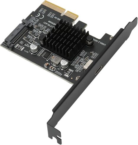محول توصيل وتشغيل بطاقة توسيع USB 3.2 Gen 2x2 PCIe x4 فائق السرعة 20 جيجابت في الثانية لنقل البيانات بسرعة عالية، متوافق مع 10/11 in Kuwait