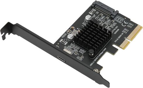محول توصيل وتشغيل بطاقة توسيع USB 3.2 Gen 2x2 PCIe x4 فائق السرعة 20 جيجابت في الثانية لنقل البيانات بسرعة عالية، متوافق مع 10/11 in Kuwait