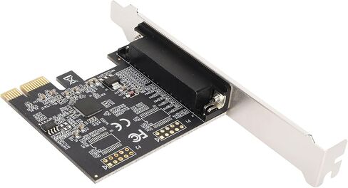 Semme Port PCI Parallel Card DB25 IEEE 1284 ECP Mode LPT Controller for High Speed Printer and Peripheral Expansion in Kuwait