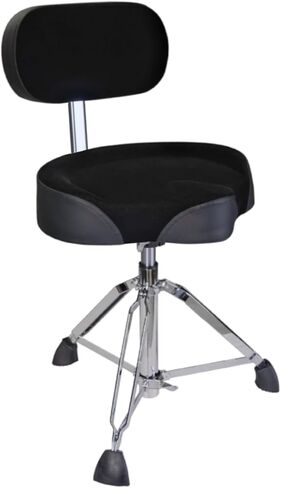 GIOCO Drum Throne Double Braced Height Adjustable Tripod Drumming Stools, Soft & Round Foam-Cushioned Seat, Suit for Different Drummers(3010) in Saudi Arabia