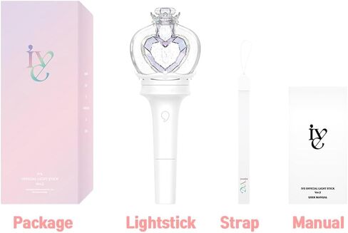 IVE Lightstick الإصدار 2 الرسمي in Kuwait